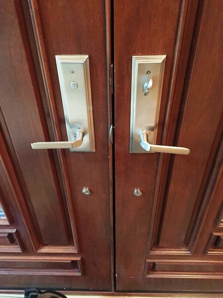 Change lock Manhasset