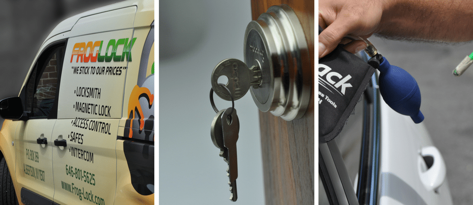 Long Island locksmith install new lock 
